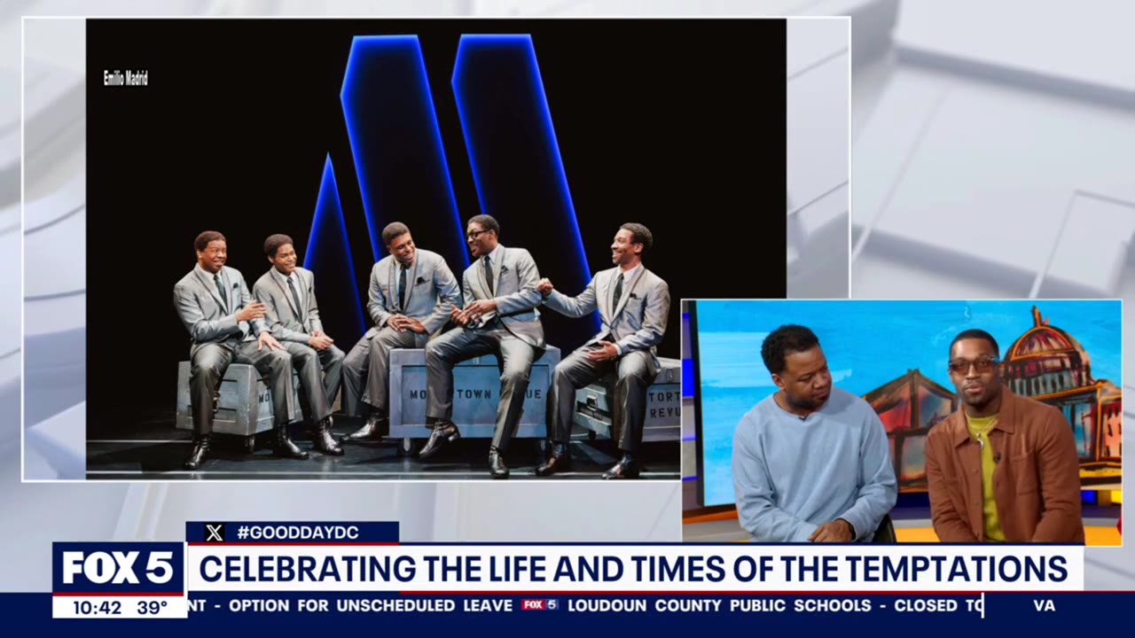 Temptations musical "Ain't Too Proud" returns to the Kennedy Center